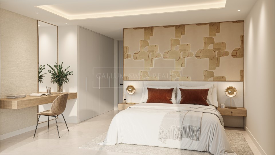San Pedro de Alcantara, Newly Built Five-Bedroom Villa Near the Beach in Cortijo Blanco, San Pedro de Alcántara