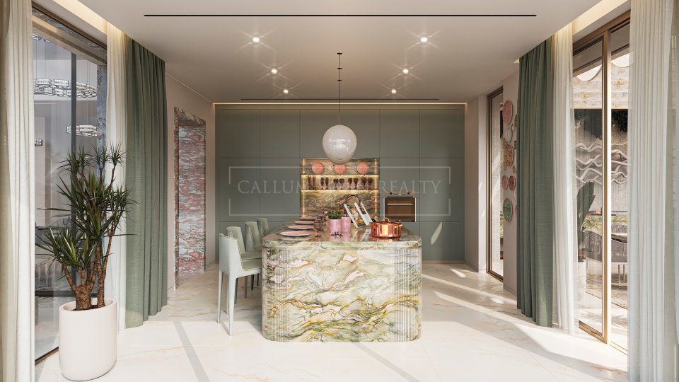 Nueva Andalucia, OCHO DE ORO – Eight Bespoke Villas with Interior Design by Versace Home
