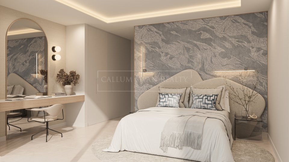 San Pedro de Alcantara, Villa de cuatro dormitorios diseñada por arquitecto a pocos pasos de la playa en Cortijo Blanco, San Pedro de Alcántara