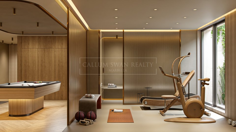 Marbella Golden Mile, Penthouse Skyline de trois chambres avec piscine privée sur le Golden Mile de Marbella
