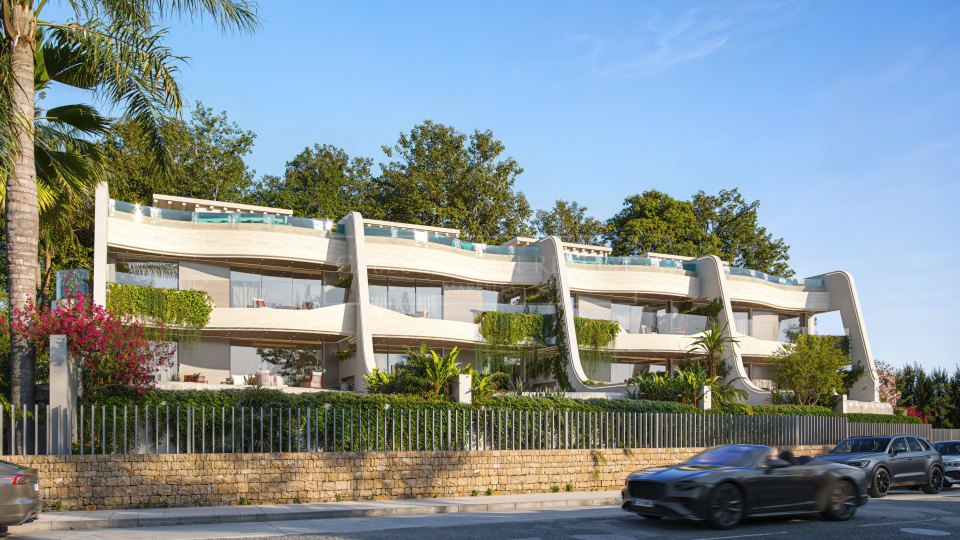 Marbella Golden Mile, Penthouse Skyline de trois chambres avec piscine privée sur le Golden Mile de Marbella