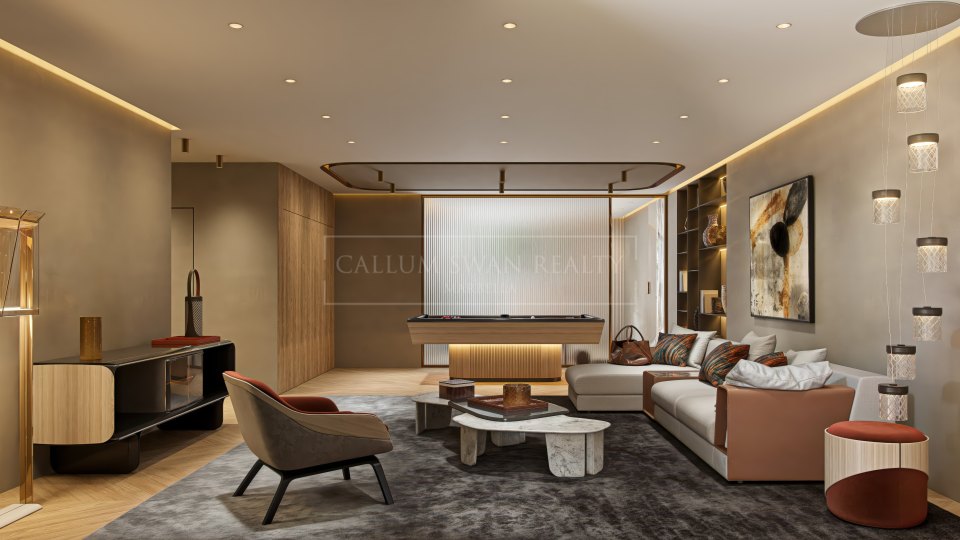 Marbella Golden Mile, Penthouse Skyline de trois chambres avec piscine privée sur le Golden Mile de Marbella