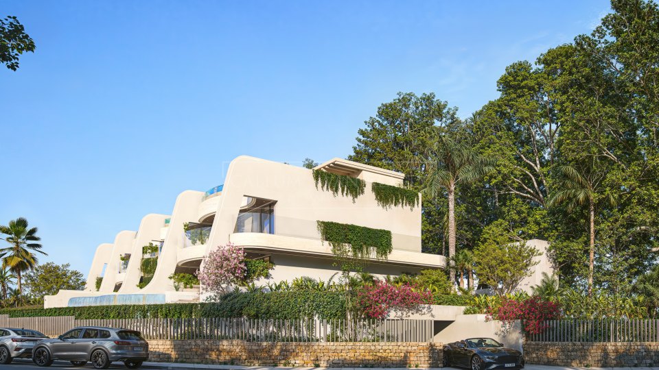 Marbella Golden Mile, Penthouse Skyline de trois chambres avec piscine privée sur le Golden Mile de Marbella