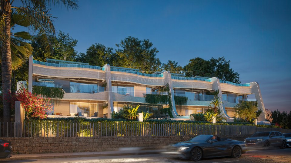 Marbella Golden Mile, Penthouse Skyline de trois chambres avec piscine privée sur le Golden Mile de Marbella