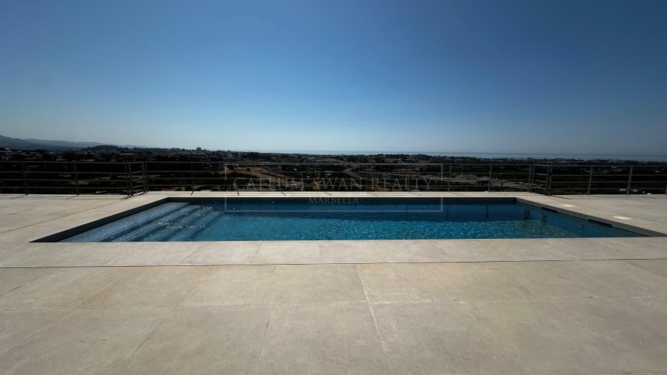 Benahavis, Villa contemporánea de nueva construcción en Puerto del Capitán, Benahavís