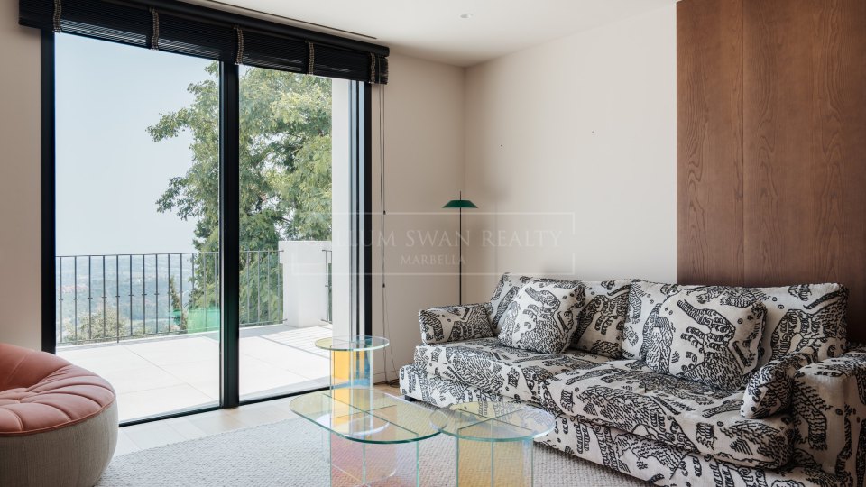 Benahavis, Villa privée de cinq chambres avec vue sur la montagne à El Madroñal