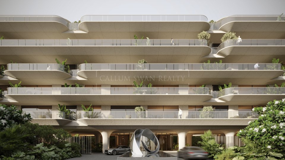 Estepona, Penthouse duplex en bord de mer avec trois chambres à Estepona