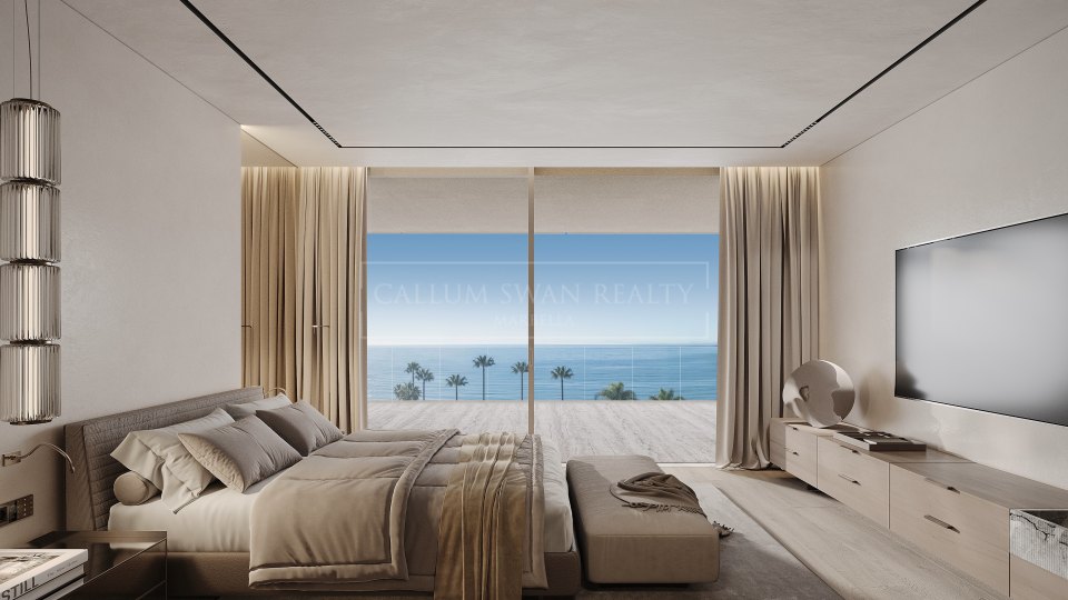 Estepona, Penthouse duplex en bord de mer avec trois chambres à Estepona