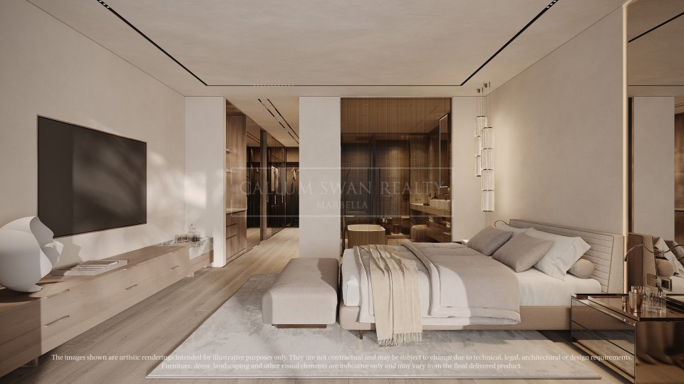 Estepona, Three-Bedroom Beachfront Duplex Penthouse in Estepona