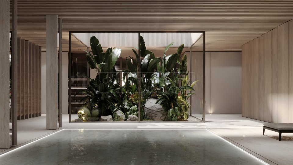Estepona, Penthouse duplex en bord de mer avec trois chambres à Estepona