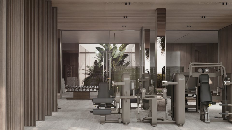 Estepona, Penthouse duplex en bord de mer avec trois chambres à Estepona