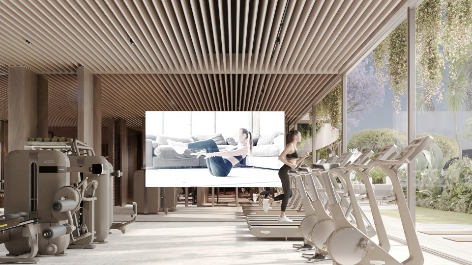 Estepona, Penthouse duplex en bord de mer avec trois chambres à Estepona