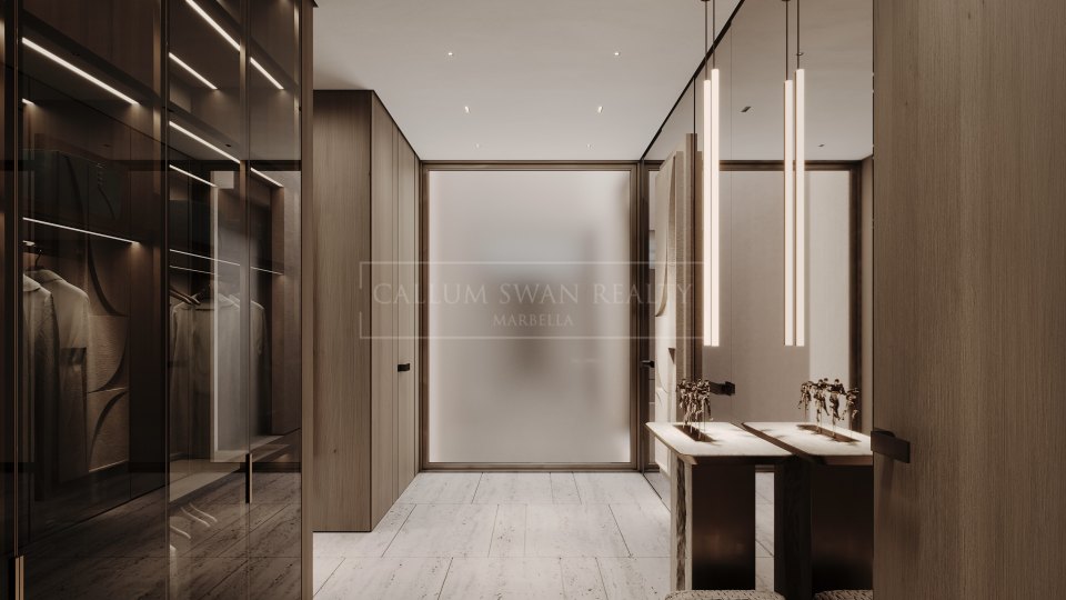 Estepona, Penthouse duplex en bord de mer avec trois chambres à Estepona