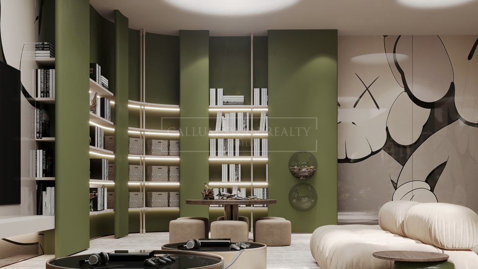 Estepona, Appartement d'angle en bord de mer avec quatre chambres à Estepona