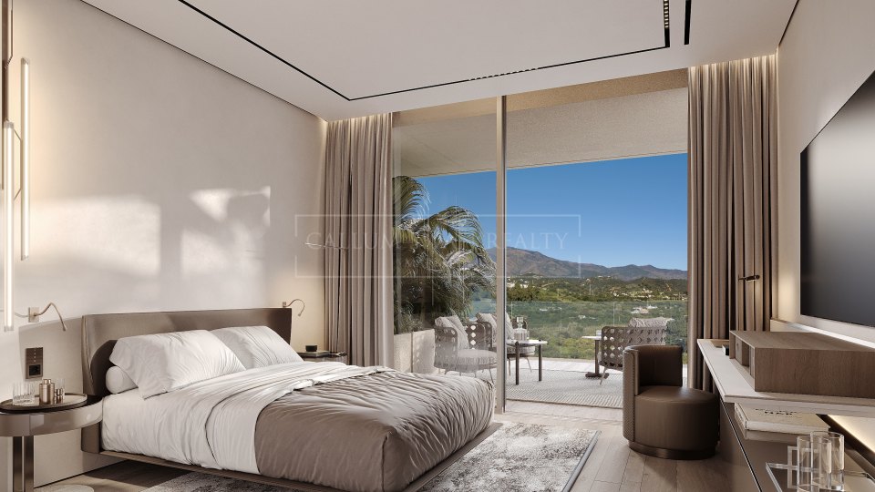 Estepona, Appartement d'angle en bord de mer avec quatre chambres à Estepona