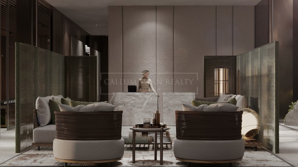 Estepona, Appartement d'angle en bord de mer avec quatre chambres à Estepona