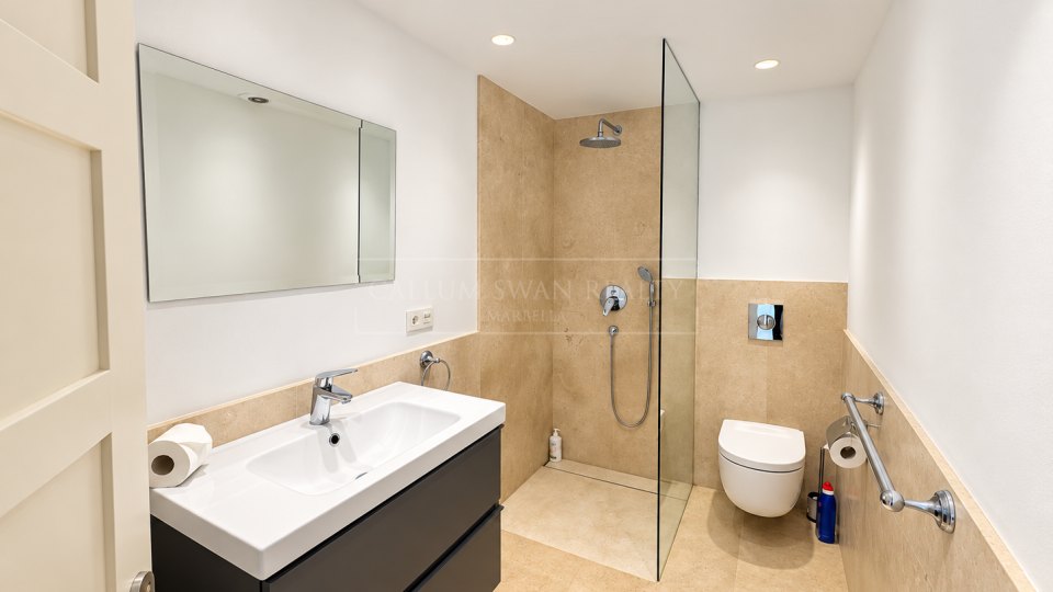 Marbella East, South-Facing Four-Bedroom Townhouse with Sea Views in Los Altos de los Monteros