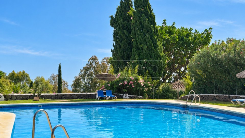 Marbella East, South-Facing Four-Bedroom Townhouse with Sea Views in Los Altos de los Monteros