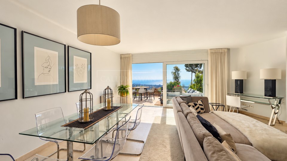 Marbella East, South-Facing Four-Bedroom Townhouse with Sea Views in Los Altos de los Monteros