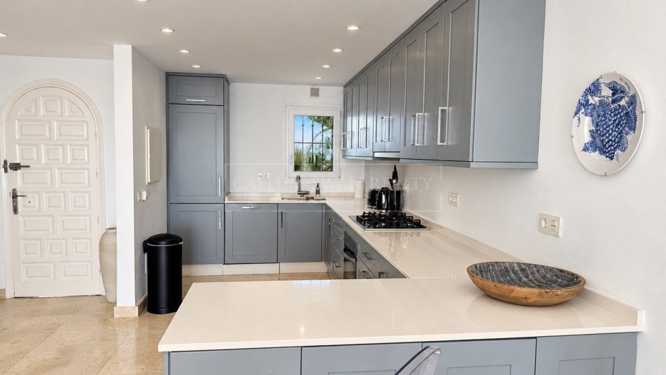 Marbella East, South-Facing Four-Bedroom Townhouse with Sea Views in Los Altos de los Monteros