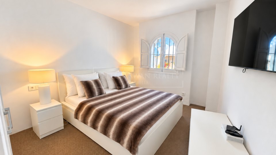 Marbella East, South-Facing Four-Bedroom Townhouse with Sea Views in Los Altos de los Monteros