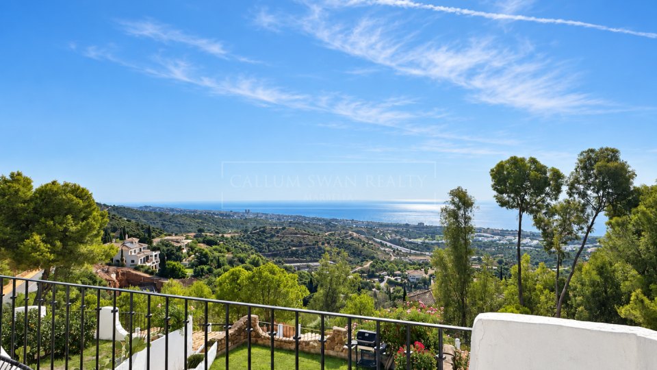 Marbella East, South-Facing Four-Bedroom Townhouse with Sea Views in Los Altos de los Monteros