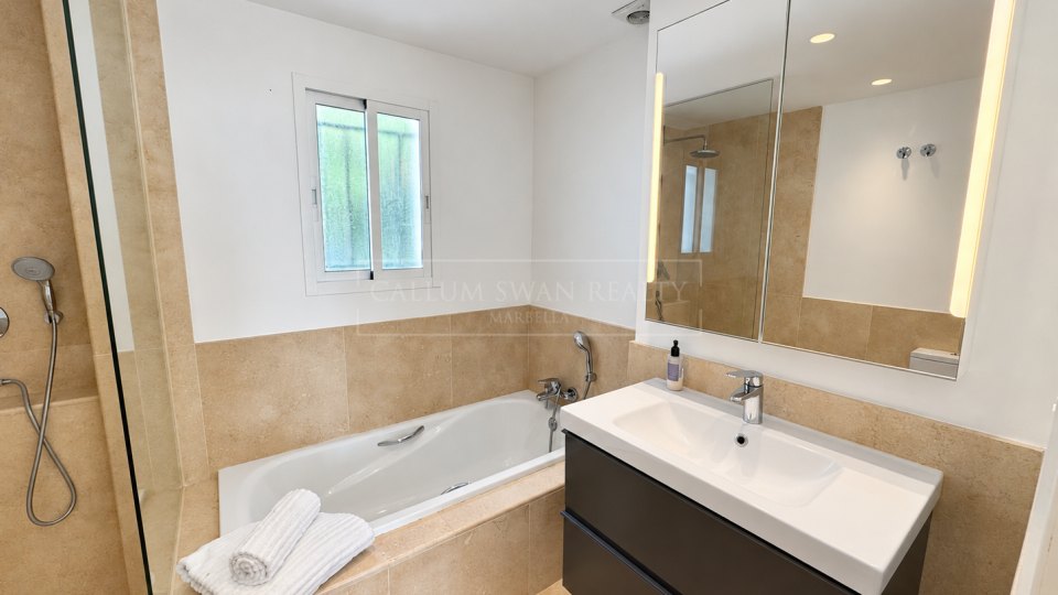 Marbella East, South-Facing Four-Bedroom Townhouse with Sea Views in Los Altos de los Monteros