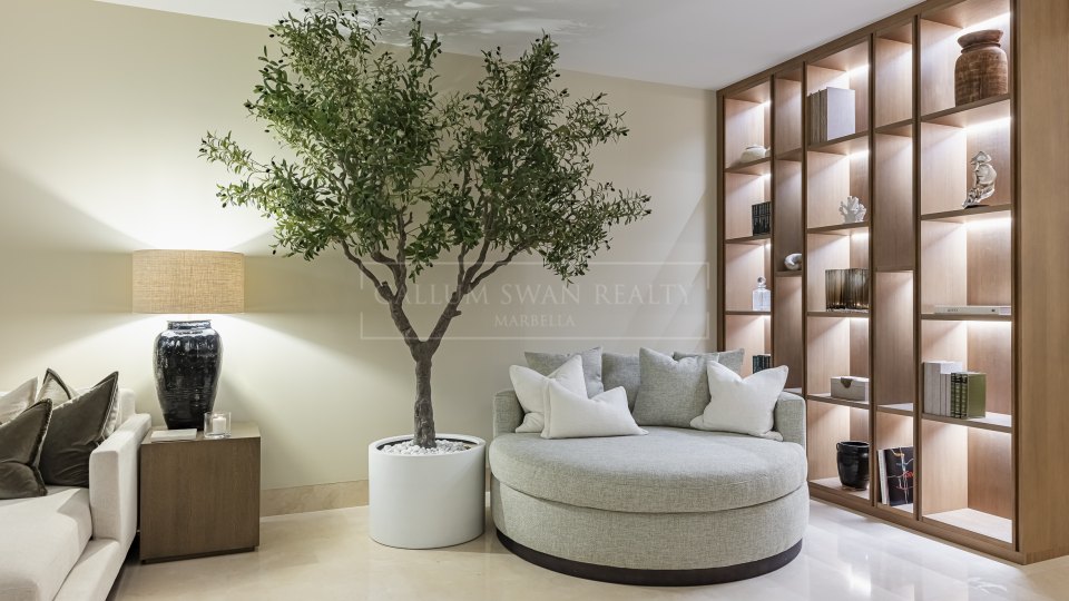 Benahavis, Appartement penthouse élégant de trois chambres avec vue sur la mer à La Quinta, Benahavis