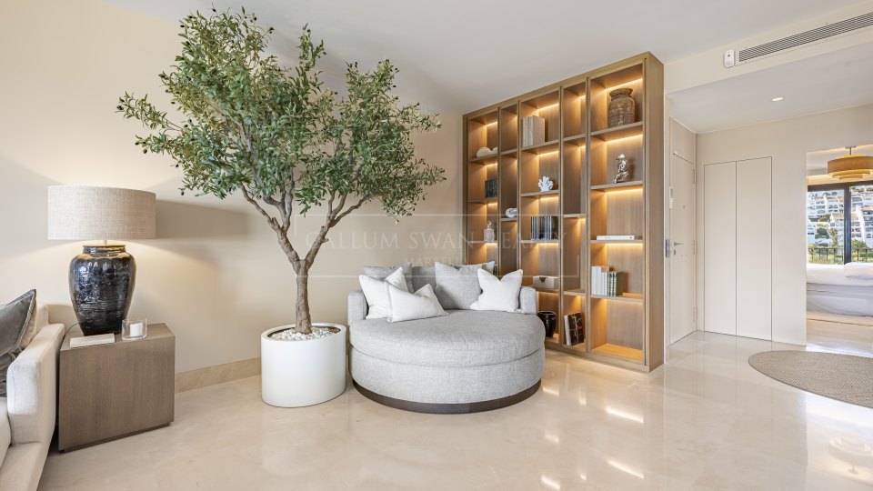 Benahavis, Appartement penthouse élégant de trois chambres avec vue sur la mer à La Quinta, Benahavis