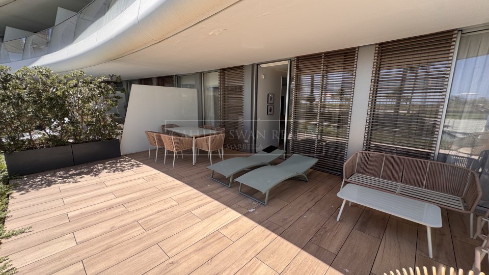 Estepona, Appartement en Rez-de-Chaussée en Bord de Mer à The Edge, Estepona