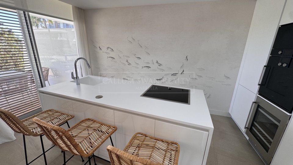 Estepona, Appartement en Rez-de-Chaussée en Bord de Mer à The Edge, Estepona