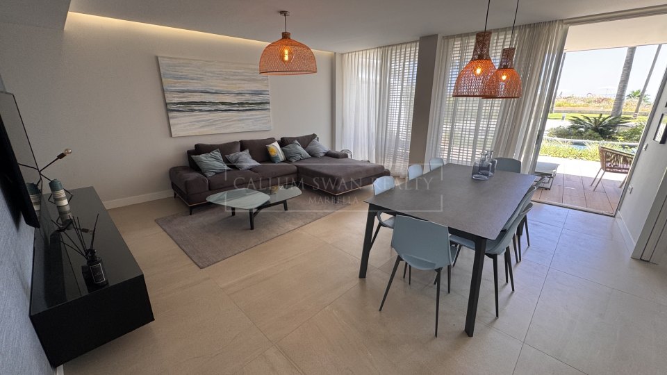 Estepona, Appartement en Rez-de-Chaussée en Bord de Mer à The Edge, Estepona