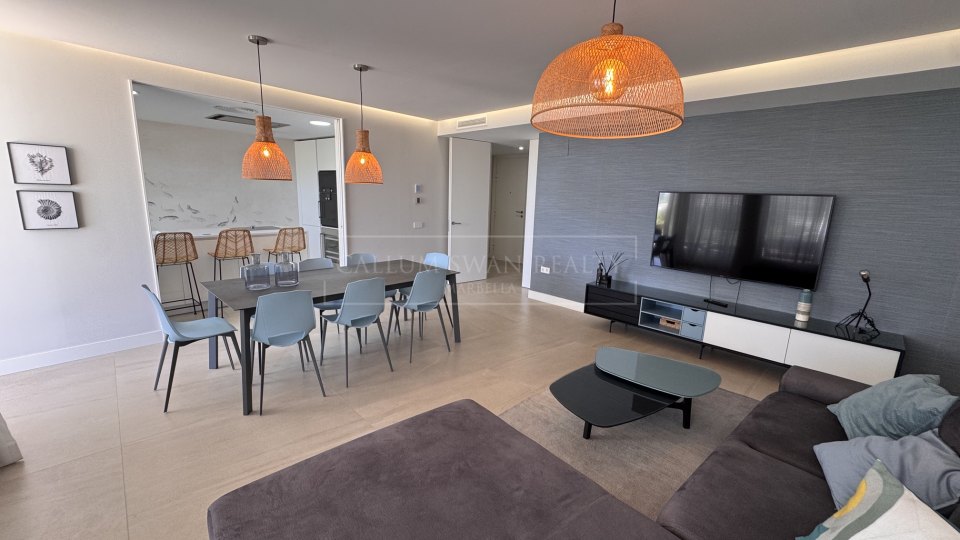 Estepona, Appartement en Rez-de-Chaussée en Bord de Mer à The Edge, Estepona