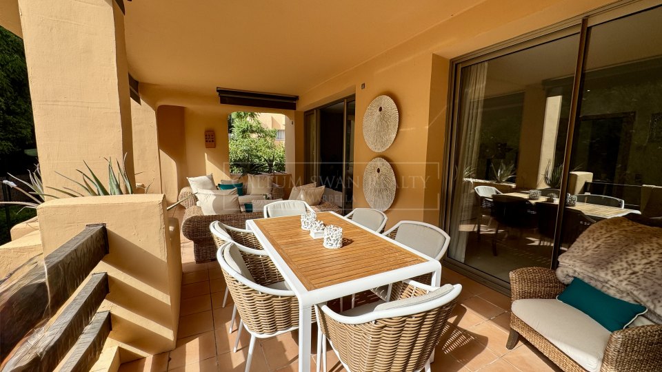 Marbella Golden Mile, Appartement de trois chambres à louer dans le Mansion Club, Golden Mile de Marbella