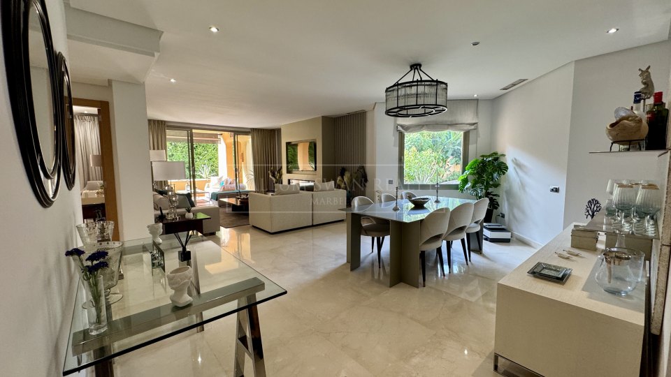Marbella Golden Mile, Appartement de trois chambres à louer dans le Mansion Club, Golden Mile de Marbella