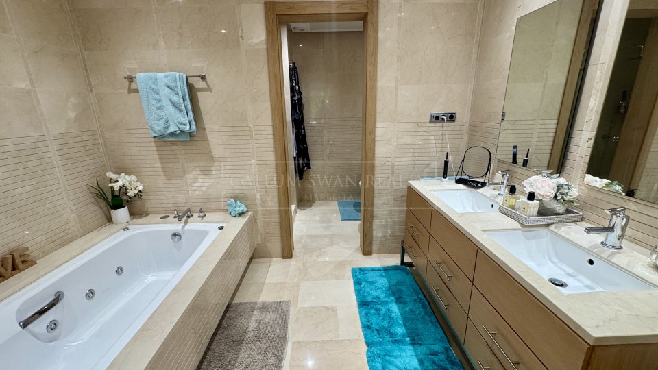 Marbella Golden Mile, Appartement de trois chambres à louer dans le Mansion Club, Golden Mile de Marbella