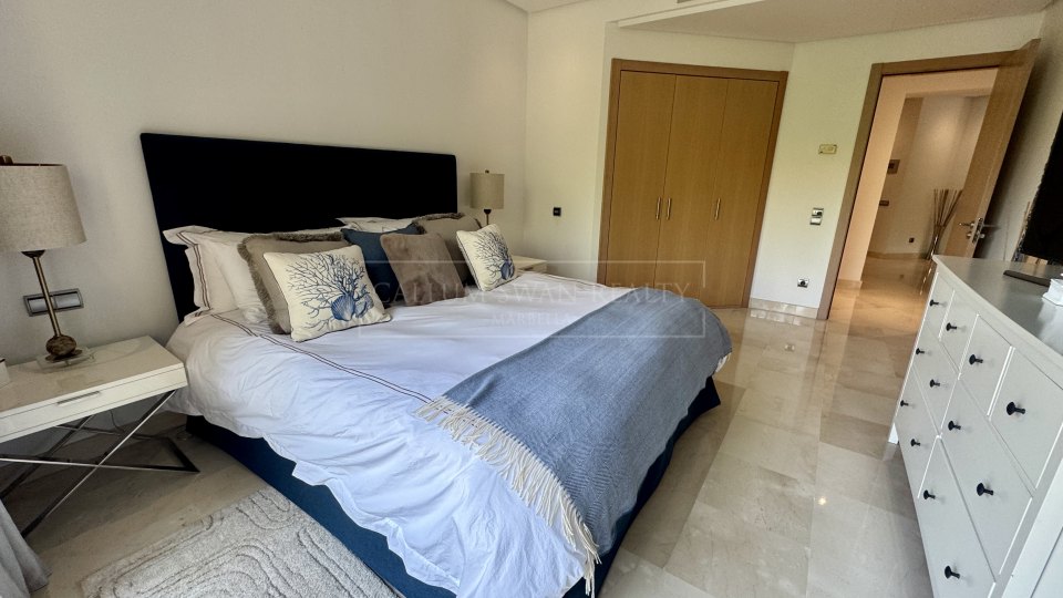 Marbella Golden Mile, Appartement de trois chambres à louer dans le Mansion Club, Golden Mile de Marbella