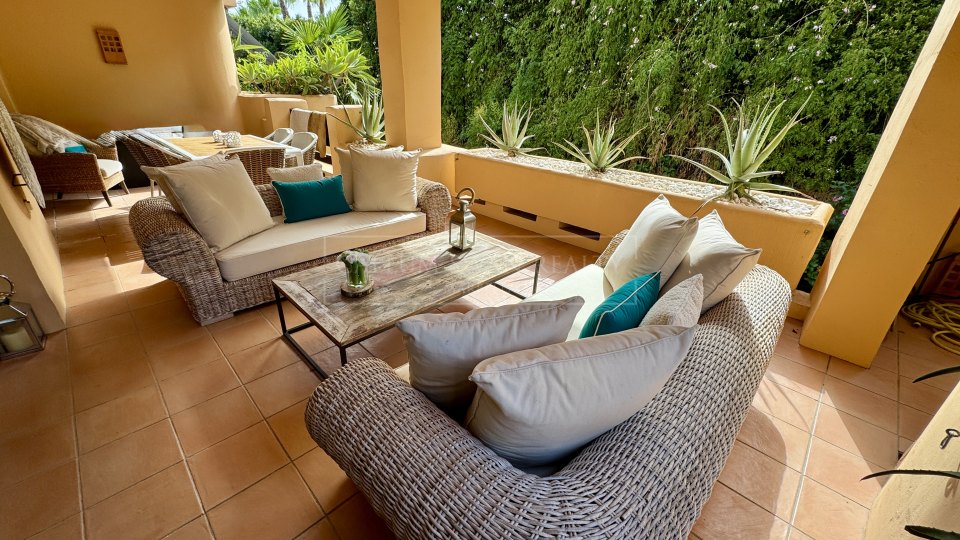 Marbella Golden Mile, Appartement de trois chambres à louer dans le Mansion Club, Golden Mile de Marbella