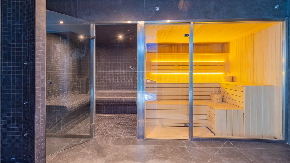 Nueva Andalucia, Appartement contemporain de 2 chambres avec vue sur la mer