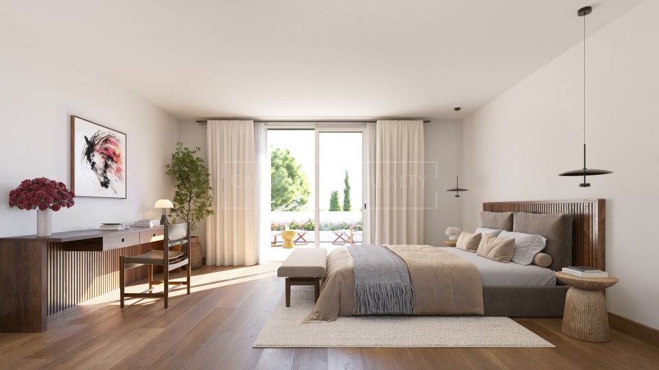 Sotogrande, Four-Bedroom Townhouse with Private Garden and Pool in Sotogrande