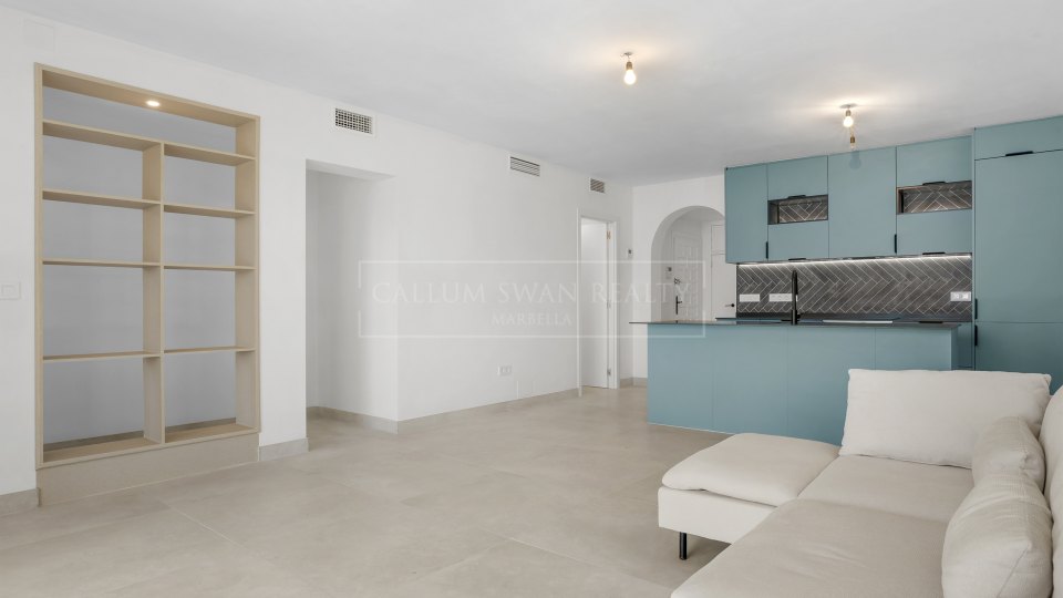 Nueva Andalucia, Appartement rénové en rez-de-chaussée avec accès au jardin à Malambo, Nueva Andalucía