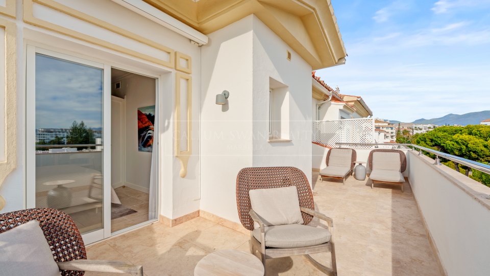 Marbella - Puerto Banus, Appartement en bord de mer avec vue sur la mer à Andalucia del Mar, Puerto Banús