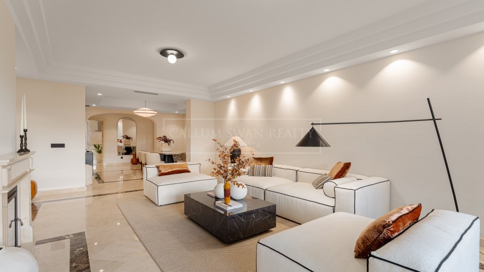 Marbella Golden Mile, Ground Floor Apartment in Sierra Blanca on Marbella’s Golden Mile with Private Garden Terrace