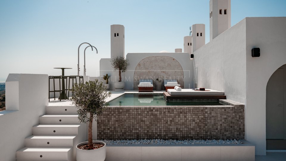 Marbella Golden Mile, Magnifique penthouse de luxe avec vue sur la mer à vendre sur la Mille d'Or de Marbella