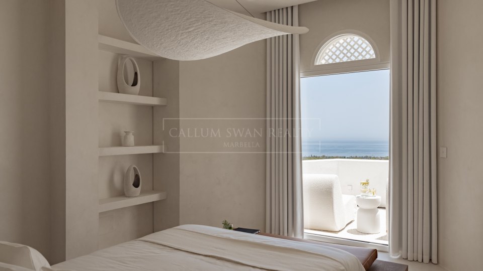 Marbella Golden Mile, Magnifique penthouse de luxe avec vue sur la mer à vendre sur la Mille d'Or de Marbella