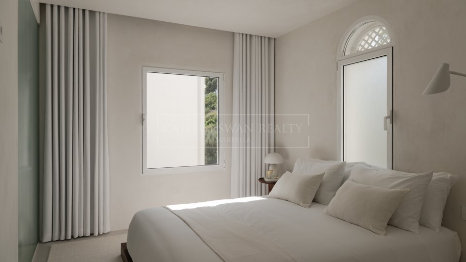 Marbella Golden Mile, Magnifique penthouse de luxe avec vue sur la mer à vendre sur la Mille d'Or de Marbella