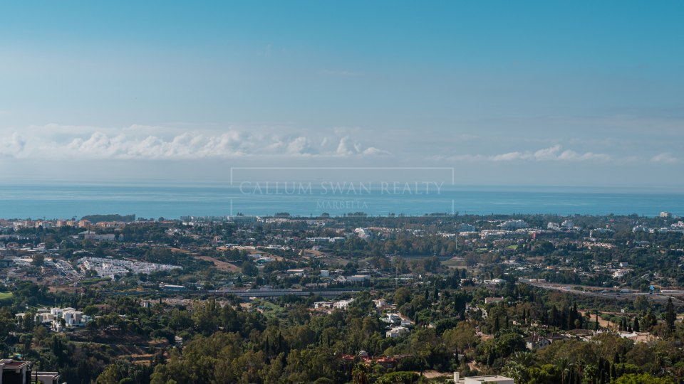 Benahavis, Penthouse duplex quatre pièces avec vue sur la mer à Monte Halcones, Benahavís