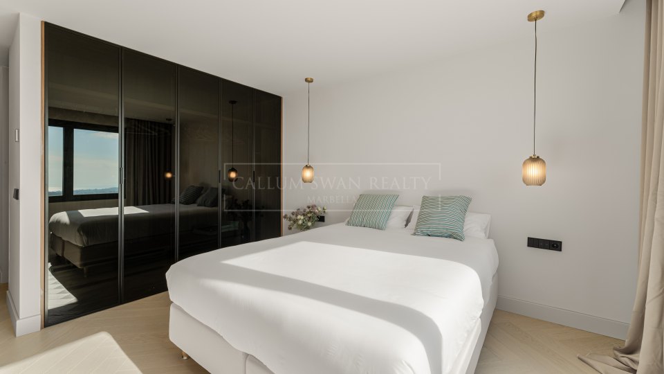 Benahavis, Penthouse duplex quatre pièces avec vue sur la mer à Monte Halcones, Benahavís