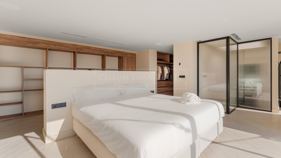 Benahavis, Penthouse duplex quatre pièces avec vue sur la mer à Monte Halcones, Benahavís