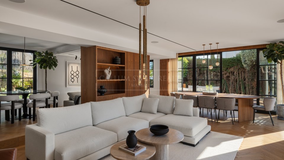 Nueva Andalucia, Élégante villa golfique de quatre chambres à Nueva Andalucía Golf Valley, Marbella